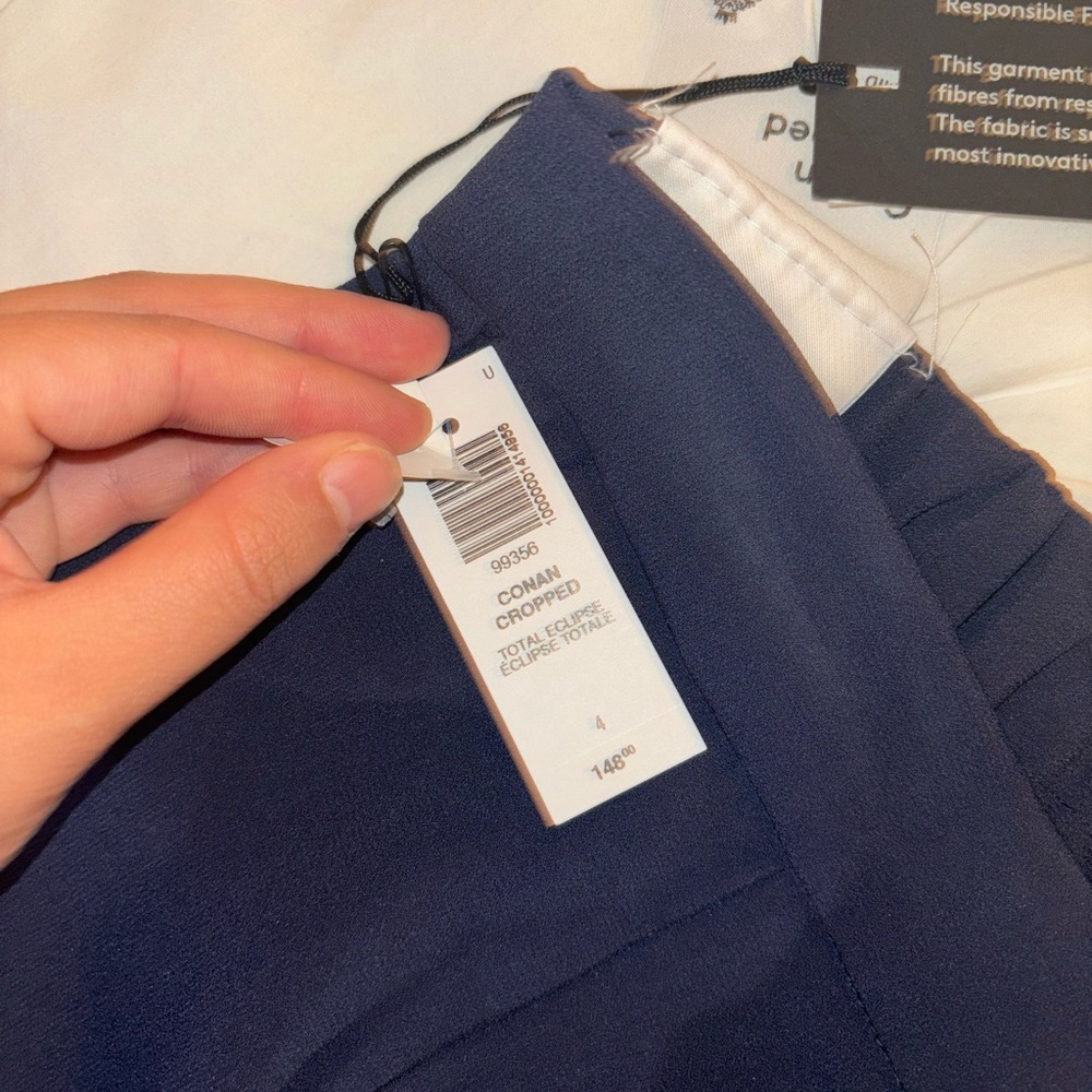 Blue dress pants